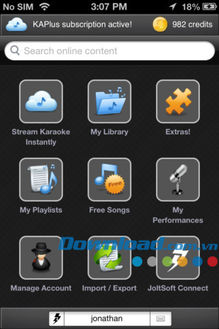 Karaoke Anywhere Free cho iOS