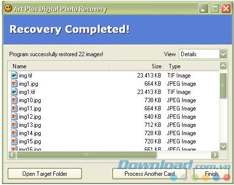 ArtPlus Digital Photo Recovery