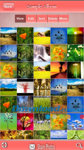 Quản lý album ảnh tối ưu Photo Album for iOS