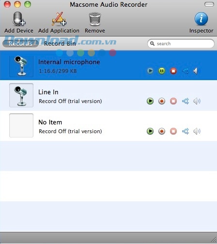 Macsome Audio Recorder