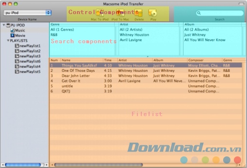 Macsome iPod Transfer for Mac