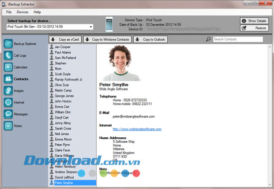 iBackup Extractor