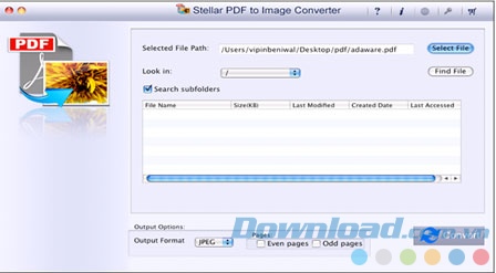 Stellar PDF to Image Converter for Mac