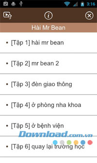 Video hài Mr Bean hay nhất for Android