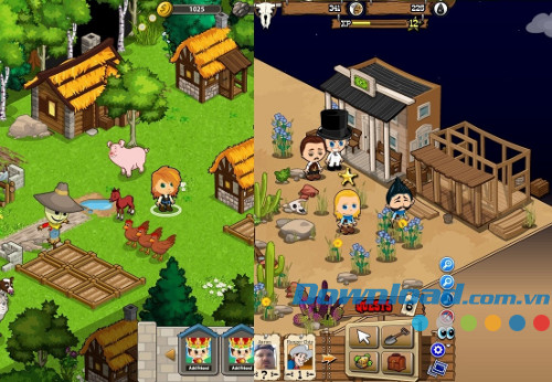 Game nhập vai mô phỏng hấp dẫn Castle Town