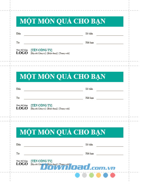 Phiếu quà tặng