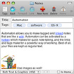 AutoNotes for Mac