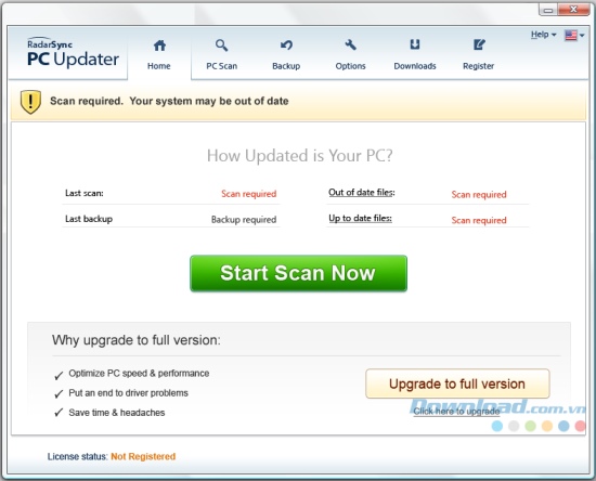 RadarSync PC Updater