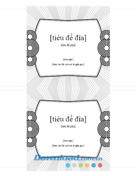 Nhãn chèn CD