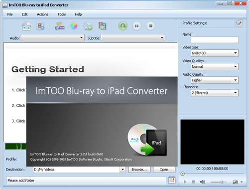 ImTOO Blu-ray to iPad Converter