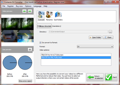 Contenta DV Converter