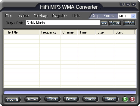 HiFi MP3 WMA Converter
