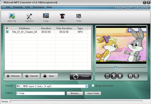 Nidesoft MP3 Converter