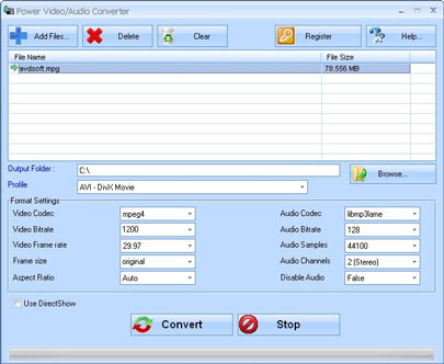 Power Video Audio Converter