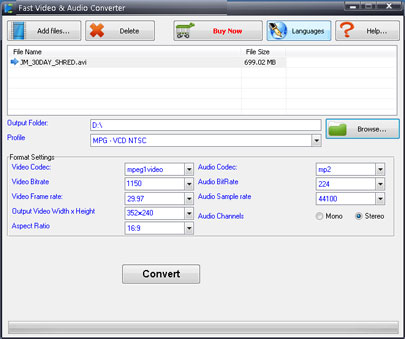 Fast Video & Audio Converter