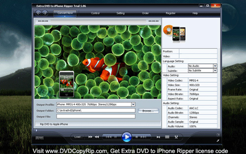 Extra DVD to iPhone Ripper