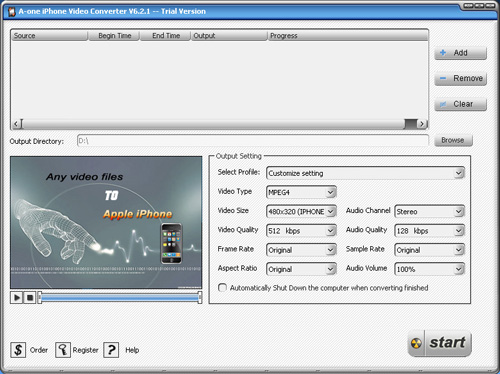 A-one iPhone Video Converter