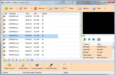 A1 WMV To WMV Converter