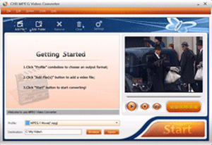 CXBSoft MPEG Video Converter