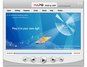 Plato DVD to 3GP Converter