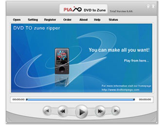 Plato DVD to Zune Converter