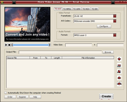 Plato Video Joiner