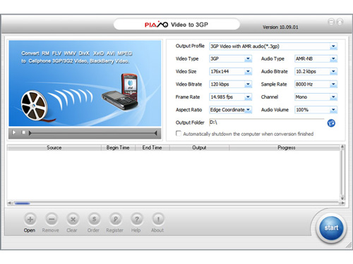 Plato Video to 3GP Converter