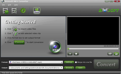 Brorsoft MKV Converter