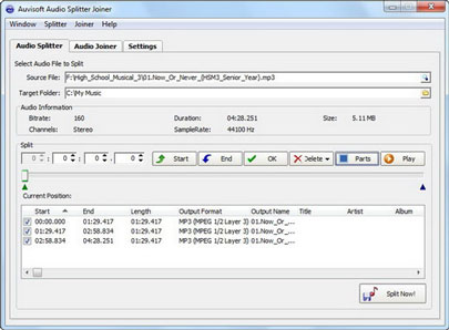 Auvisoft Audio Splitter Joiner 