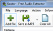 Kastor - Free Audio Extractor