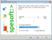 Spesoft audio converter