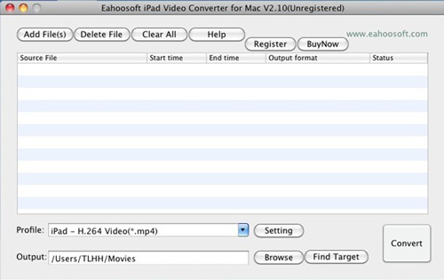 Eahoosoft iPad Video Converter for Mac