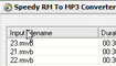 Speedy RM to MP3 Converter