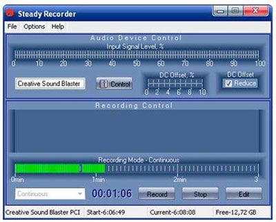 Steady Recorder