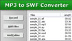 MP3 to SWF Converter