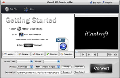 iCoolsoft M4R Converter 