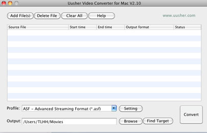 Uusher Video Converter for Mac