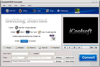 iCoolsoft DPG Converter 