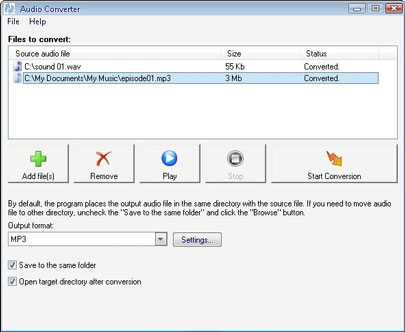 MediaVigor Audio Converter