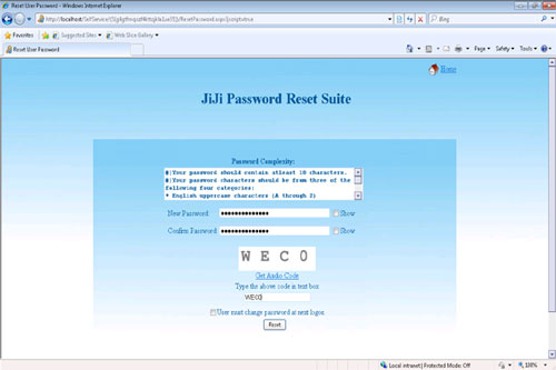 JiJi Password Reset Suite