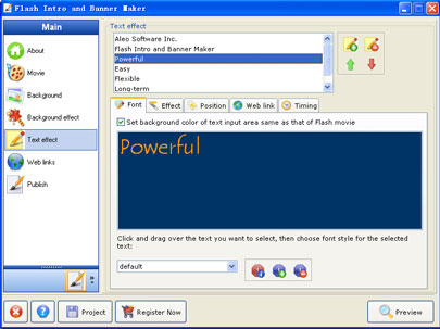 Flash Intro and Banner Maker