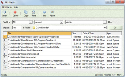 FRSFileList