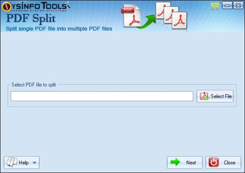 Công cụ quản lý PDF SysInfoTools PDF Split