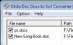 Okdo Doc Docx to Swf Converter