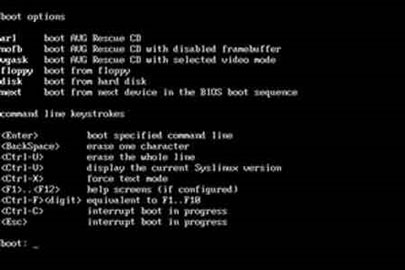 AVG Rescue CD (CD creation) 120.130801 - Đĩa cứu hộ máy tính