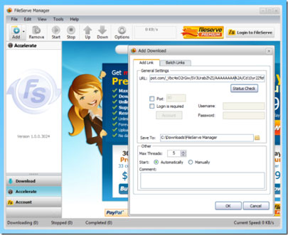 FileServe Manager