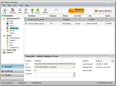 FileServe Manager