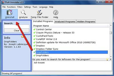 ZSoft Uninstaller