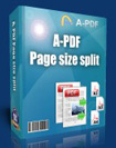 A-PDF Page Size Split