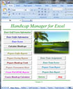 Handicap Manager for Excel